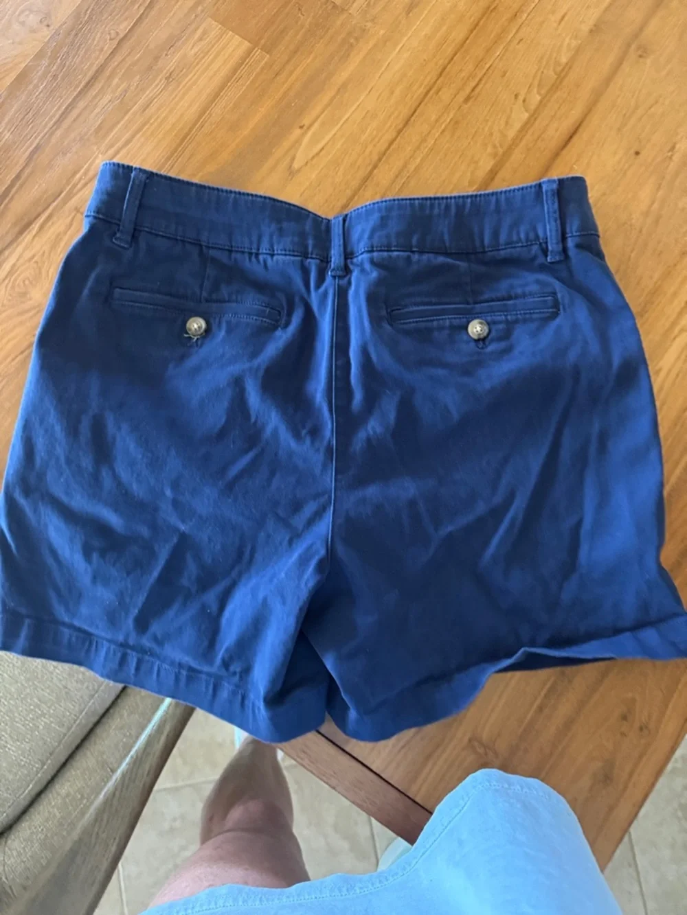 Tommy Bahama Navy Chino Shorts - Picture 4 of 4